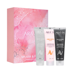 Набор ARAVIA Laboratories для ухода за кожей лица Splash & Flash