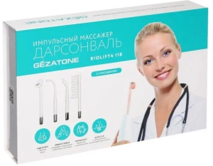 Аппарат Дарсонваль Biolift4 118 Gezatone (4 насадки)