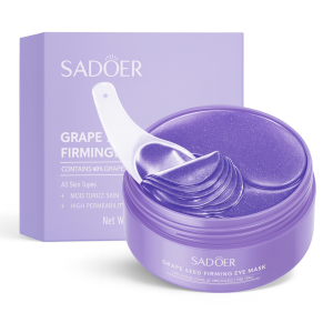 Патчи для век с маслом виноградной косточки Sadoer,60шт/80г 