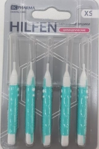 Ершик межзубной р.XS (5шт) цилиндрический