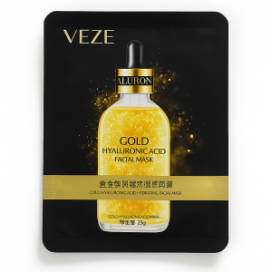 Маска для лица тканевая с биозолотом Veze, 25 г