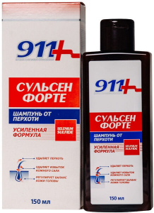 Шампунь 911 Сульсен от перхоти для всех типов волос 150мл