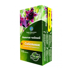 Напиток чайный Сабельник ф/п 1,8гр*20шт