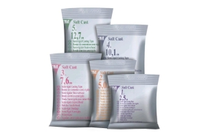 Бинт полимерный Soft Cast 10,1см*3,6м полужесткий,Бесцветный