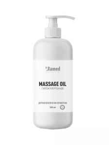 Масло массажное гипоаллергенное с дозатором РАМЕД