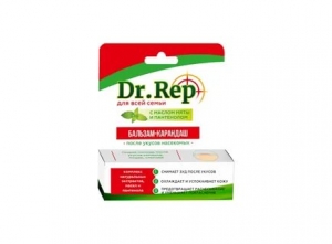 Бальзам-карандаш Доктор Реп 4,2г после укуса насекомых